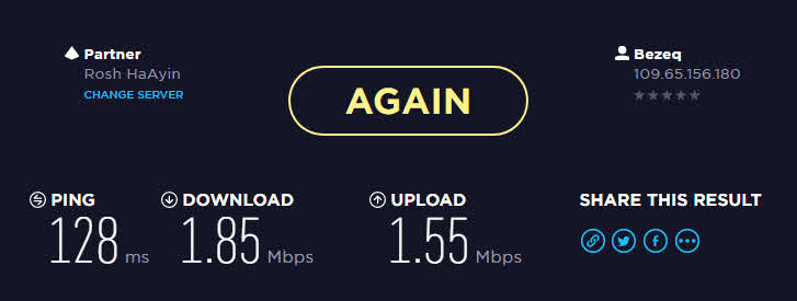 internet speed test