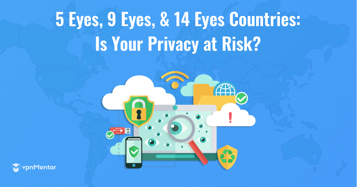 Países de los 5 Ojos, 9 Ojos, 14 Ojos y VPN: guía (2023)