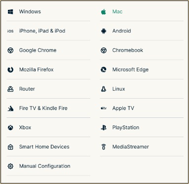 Expressvpn devices